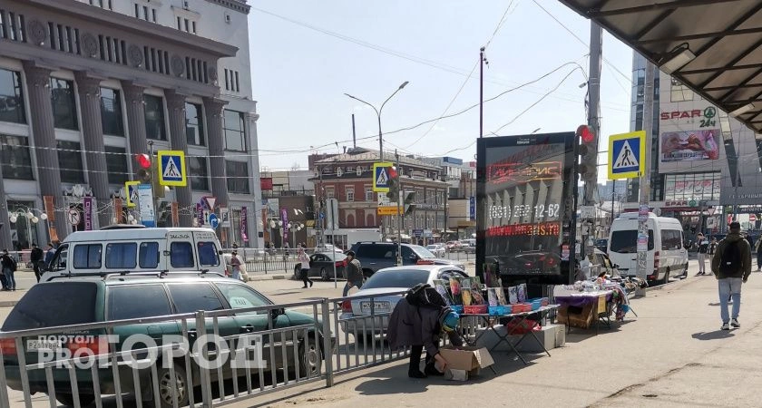 Фото к статье: Нижегородцам запретили торговать на улицах