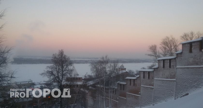 Температура уйдет в глубокий минус: нижегородцев ждет холодное воскресенье
