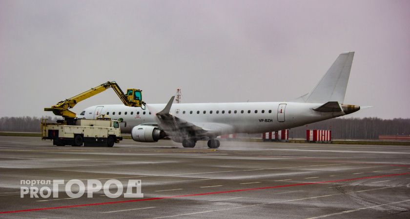 В Нижнем Новгороде экстренно посадили самолет