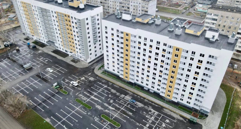 Фото к статье: Три дома для переселенцев из аварийного жилья построили в Нижнем Новгороде