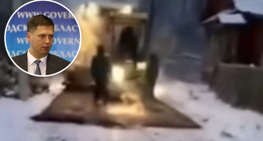 Фото к статье: "Это чересчур!": замгубернатора прокомментировал ремонт борских дорог во время снегопада