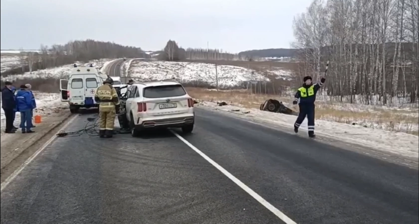 Фото к статье: Двое погибли в ДТП на трассе в Починковском районе