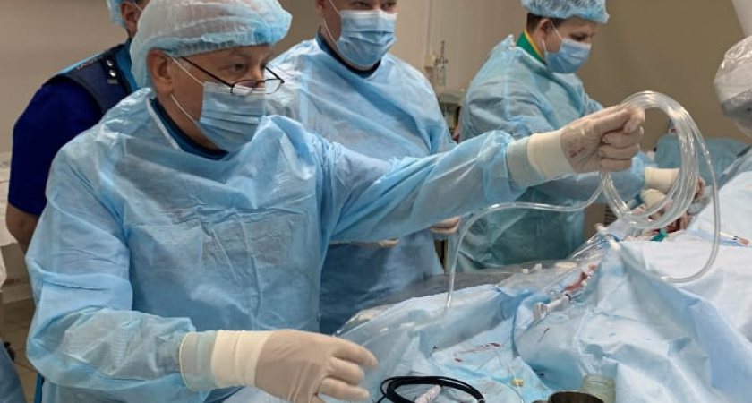 Нижегородские хирурги спасли пациента, просверлив ему артерию