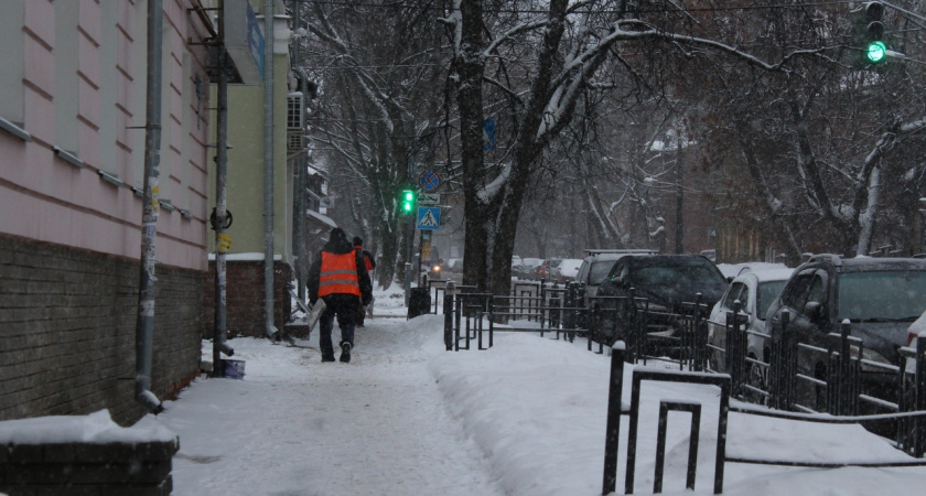 С похолодания и снегопада начнется рабочая неделя в Нижнем Новгороде 