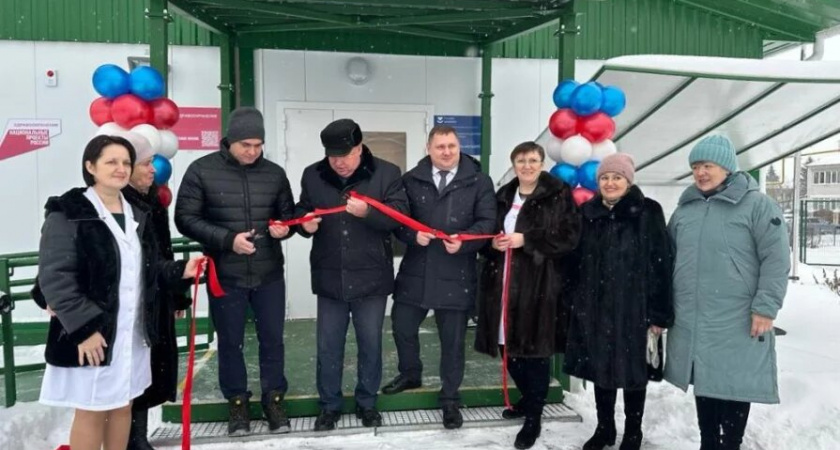 В поселке Советский Большемурашкинского округа открыли новый фельдшерско-акушерский пункт