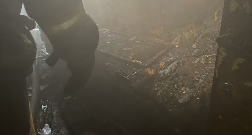 45 пожарных тушили квартиру в Нижнем Новгороде 