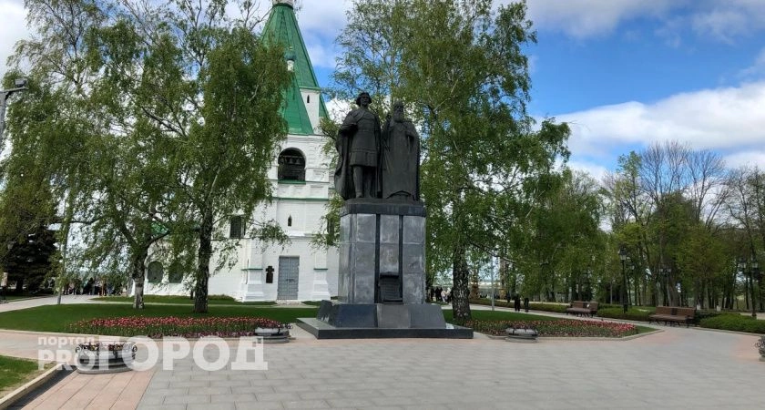 Фото к статье: Перед жаркой неделей в Нижнем Новгороде станет немного прохладнее