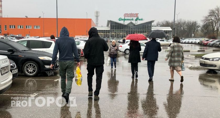 Дождливый, но теплый понедельник ждет нижегородцев