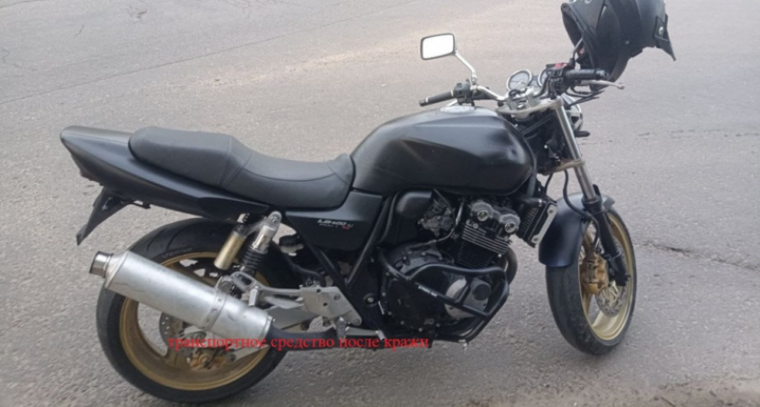 В Арзамасе поймали 19-летнего угонщика, который перекрасил чужой мотоцикл
