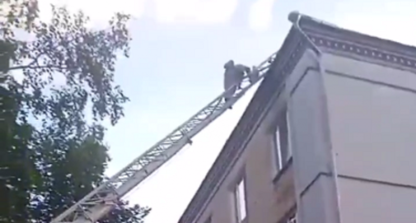 В Нижнем Новгороде выясняют причину пожара в жилом доме на улице Бекетова