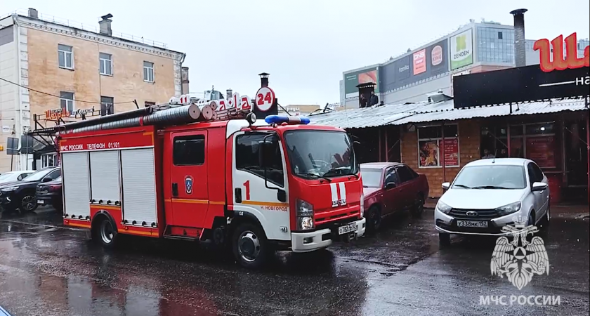 17 пожарных тушили кафе в Нижнем Новгороде