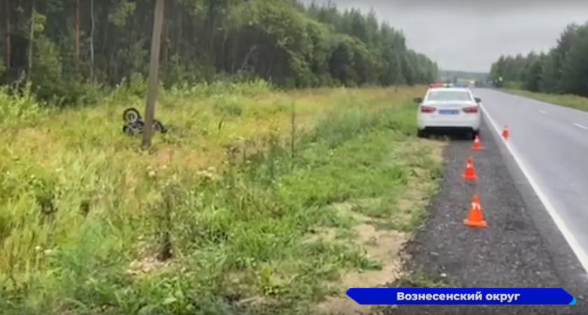 Мотоциклист пострадал в ДТП в Вознесенском районе