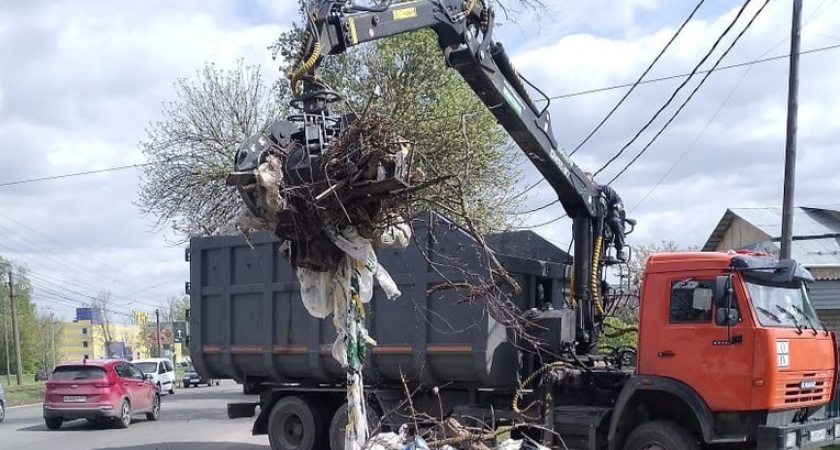 Более 1100 кубометров мусора вывезли из одного района Нижнего Новгорода