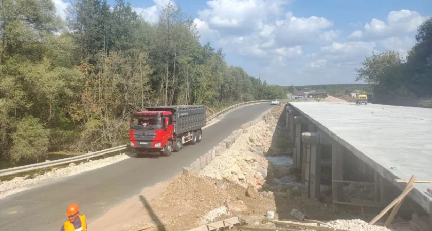 Мост через реку Вадок в Нижегородской области планируют открыть этой осенью