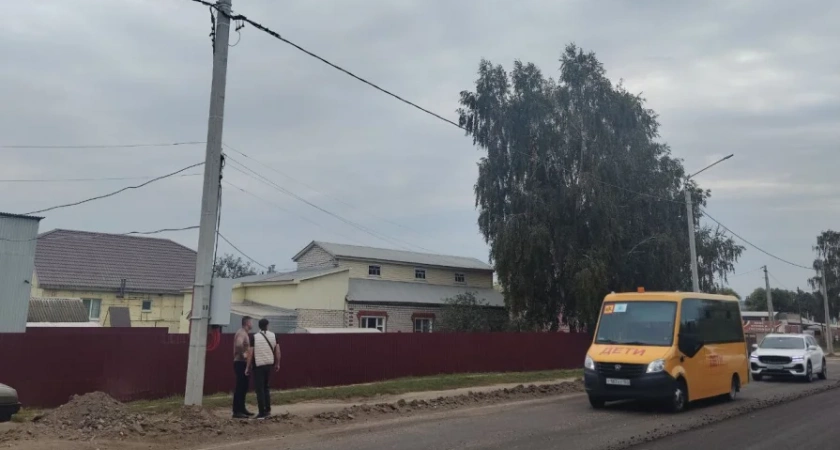 В Сергаче Нижегородской области завершилось строительство линии освещения по нацпроекту