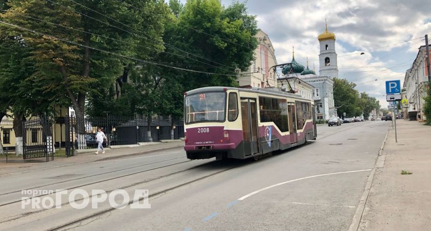 Изменение движения трамваев ожидается в Нижнем Новгороде из-за реконструкции путей