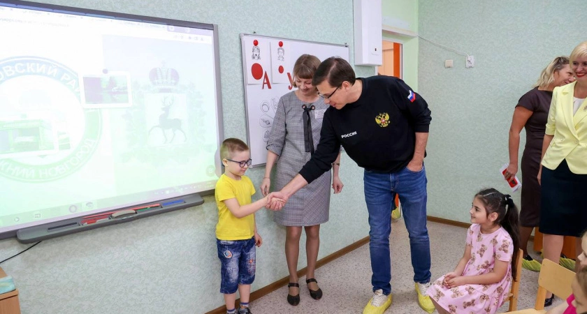 Фото к статье: Шалабаев проверил, тепло ли в детских садах Нижнего Новгорода