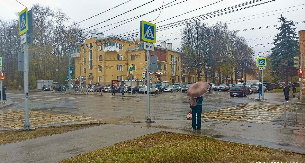 Новый светофор установили в Нижнем Новгороде после обращения горожан к мэру