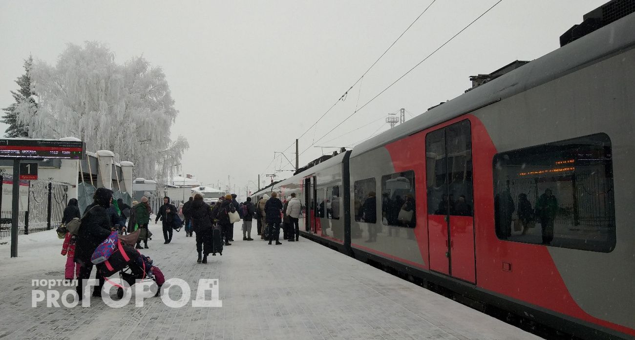 РЖД на несколько часов задержали поезд между Нижним Новгородом и Казанью