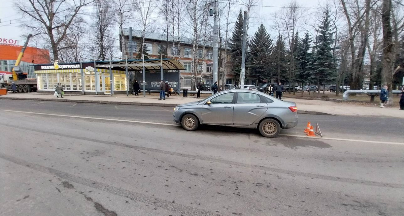 В Московском районе Нижнего Новгорода автомобиль сбил ребенка на дороге