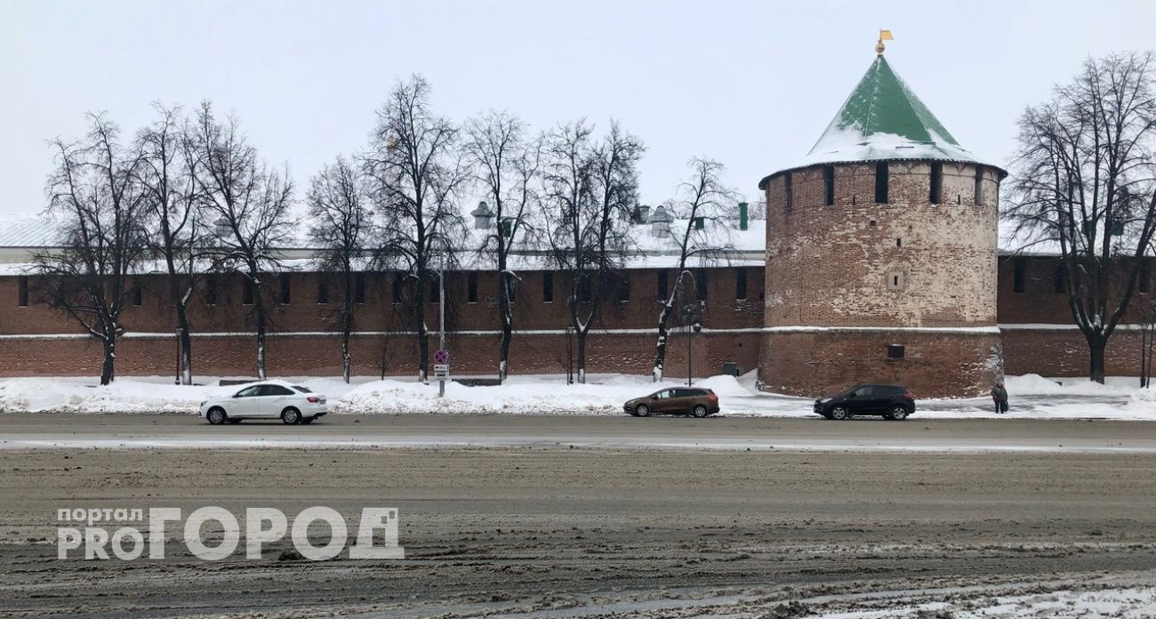 Снежный и пасмурный вторник ждет нижегородцев