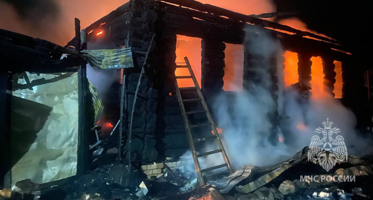 Пожар в жилом доме под Бором унес жизнь женщины 