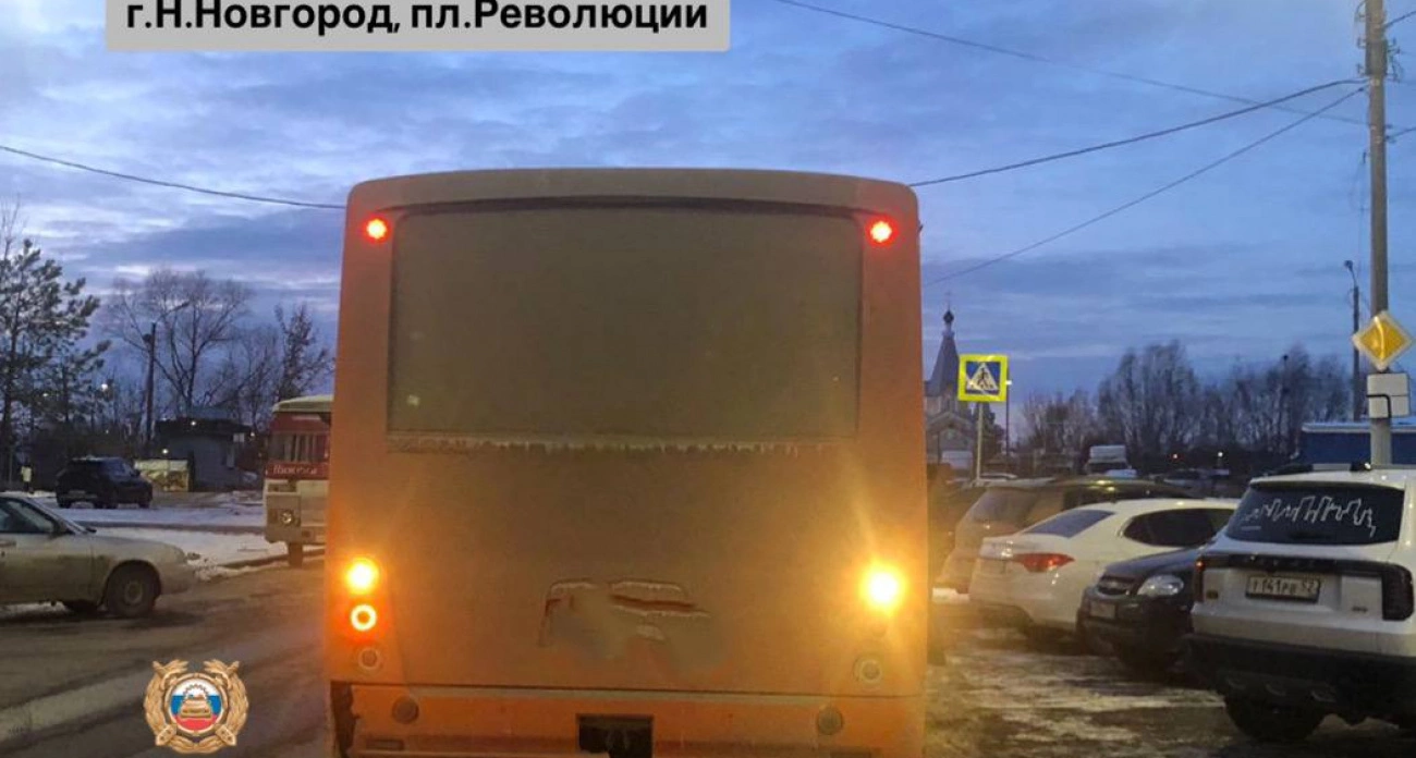Фото к статье: Автобус насмерть сбил пешехода в Нижнем Новгороде
