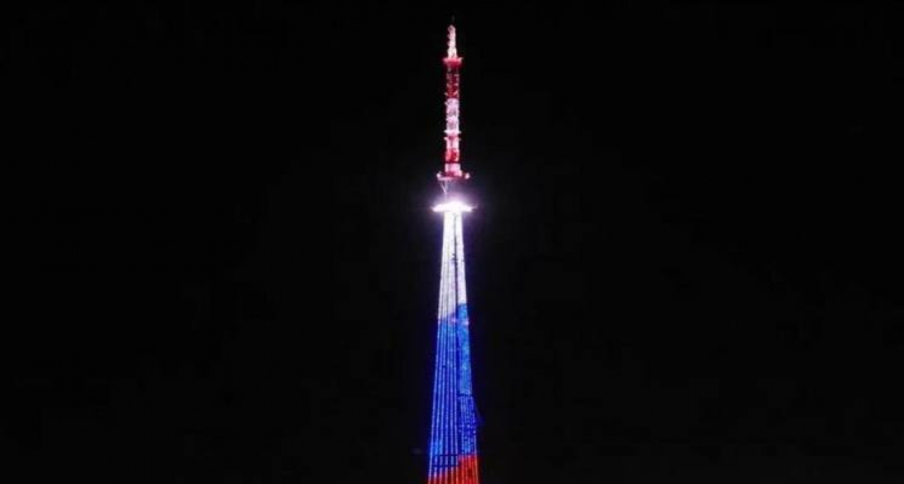 В честь Дня защитника Отечества нижегородскую телебашню украсит праздничная подсветка