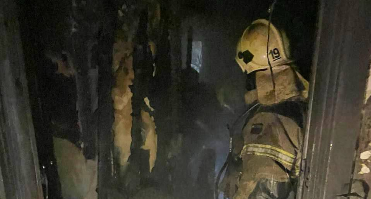 В Нижнем Новгороде пришлось спасать из дома 40 человек из-за горящего телевизора