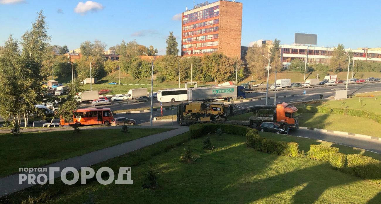 Между Нижним Новгородом и Кстово будут перекрывать дорогу несколько дней подряд