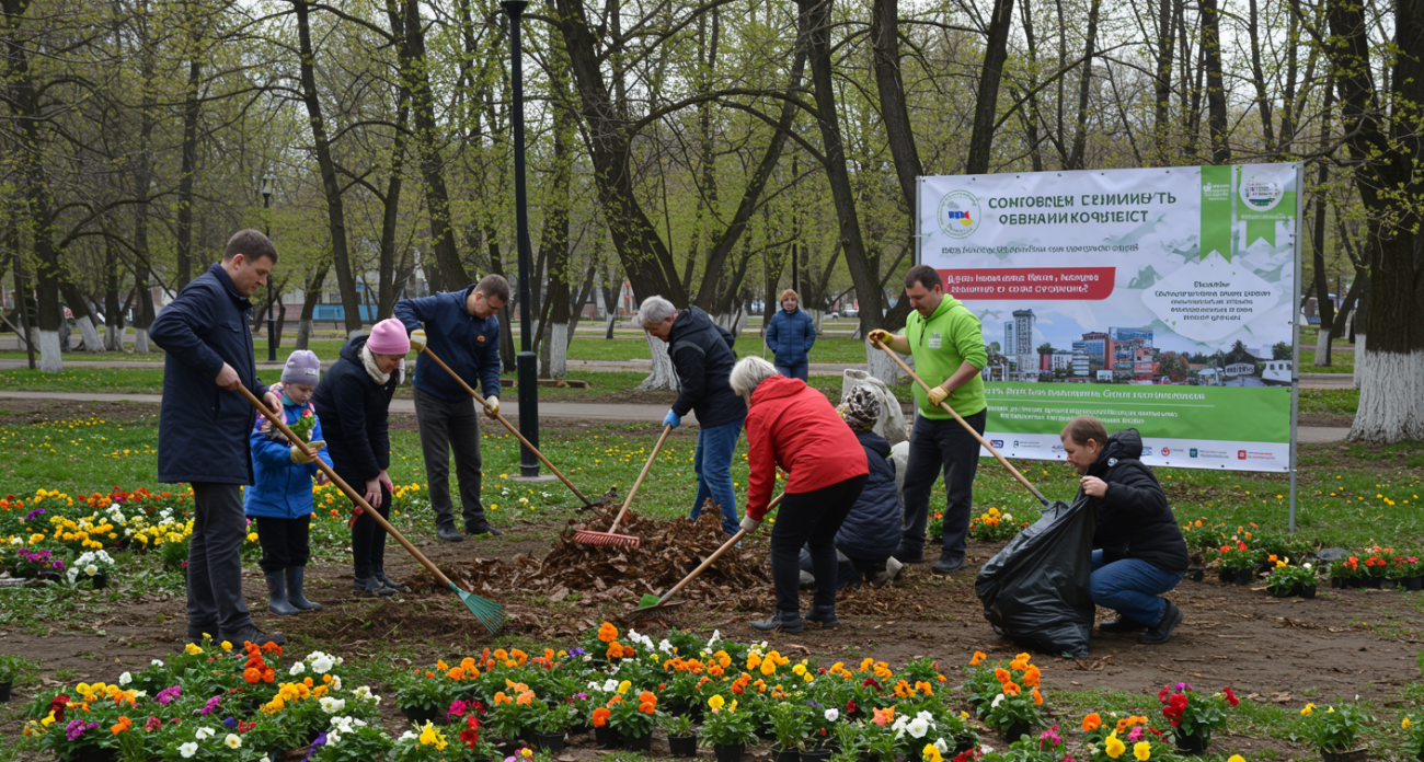 Сотни нижегородцев вышли на всероссийский субботник