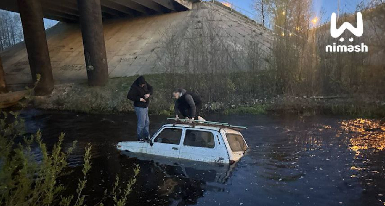 В Борском районе два друга едва не утонули, отправившись в водное приключение на "Ниве"