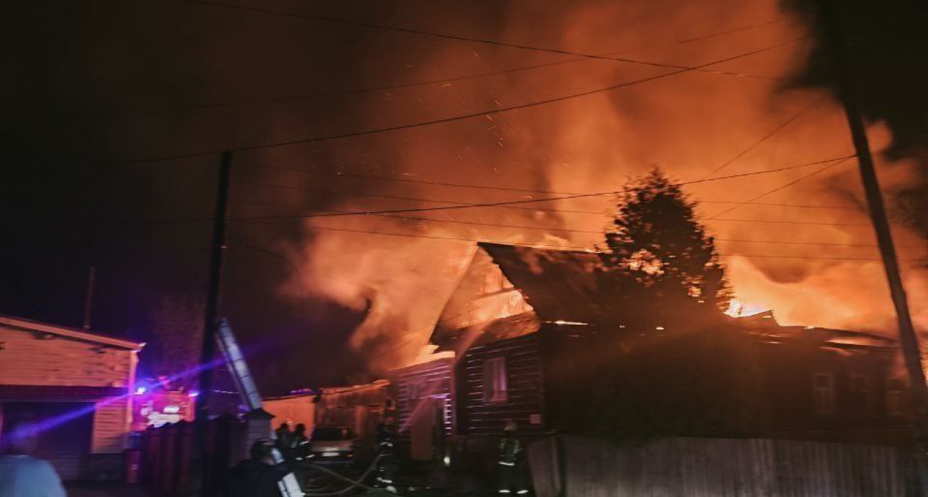 На месте пожара в Нижнем Новгороде найдено тело 84-летней женщины