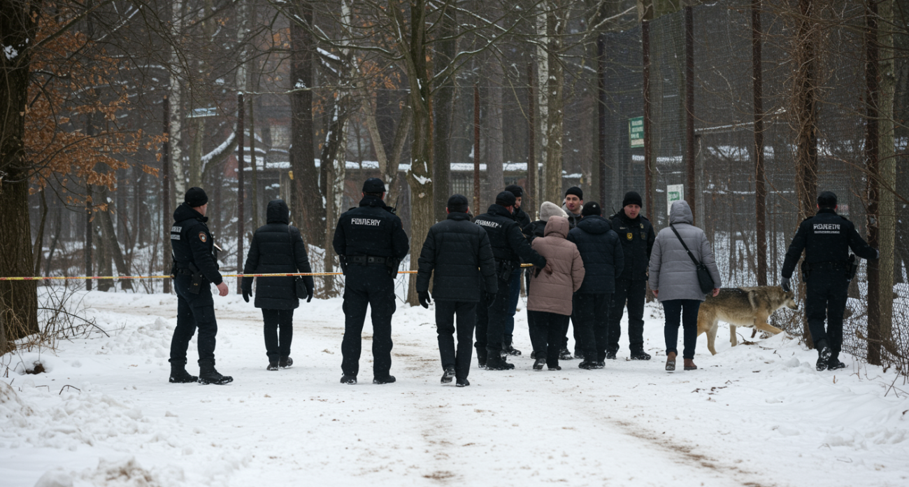 Волк сбежал из вольера в нижегородском зоопарке