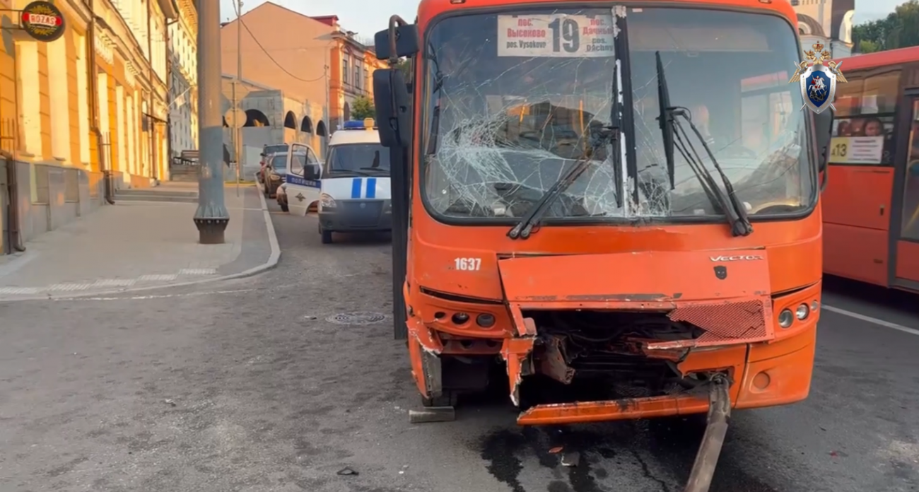 В Нижнем Новгороде начали расследование из-за массового ДТП с автобусом