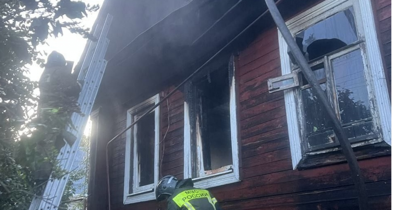 В Навашинском районе мужчина погиб при пожаре