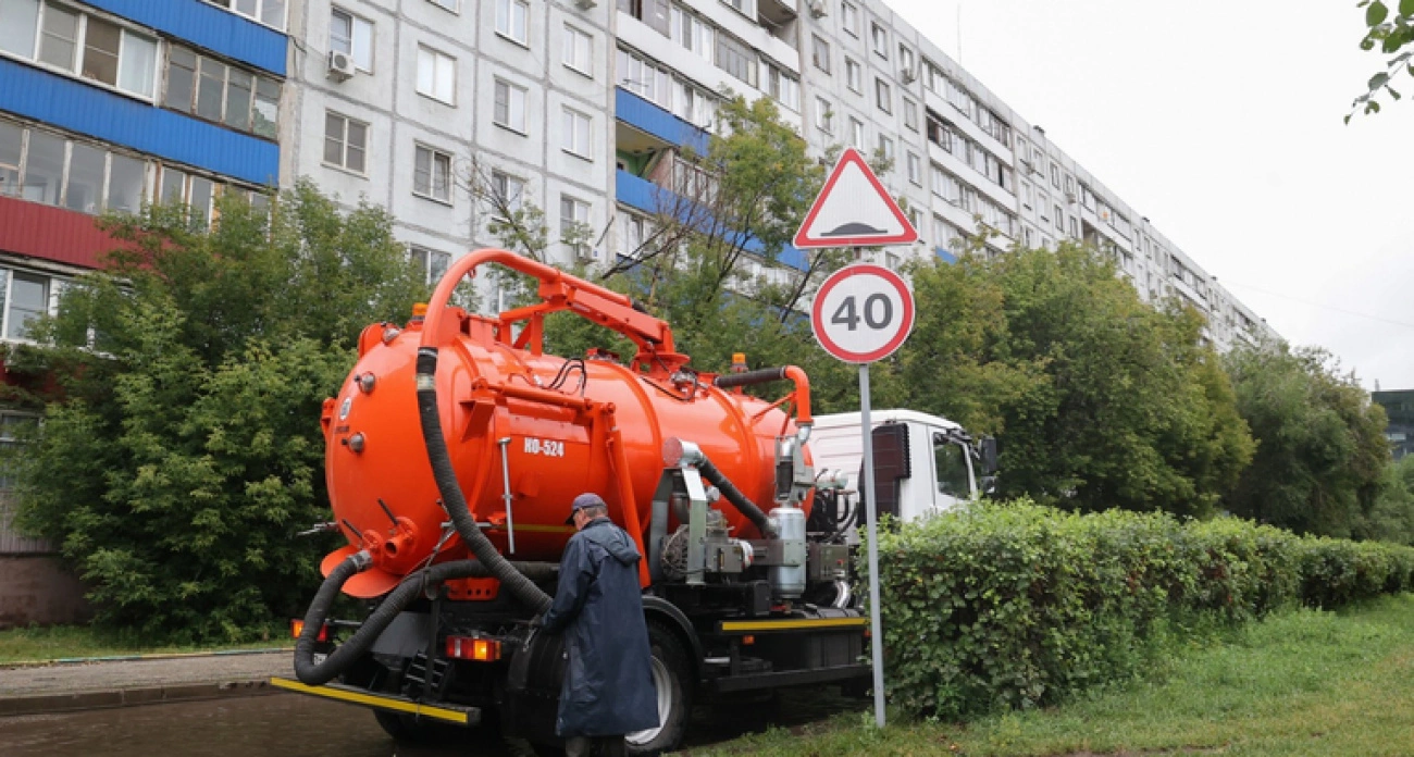 Фото к статье: Нижний Новгород готовится к потопу после сильных ливней в Москве