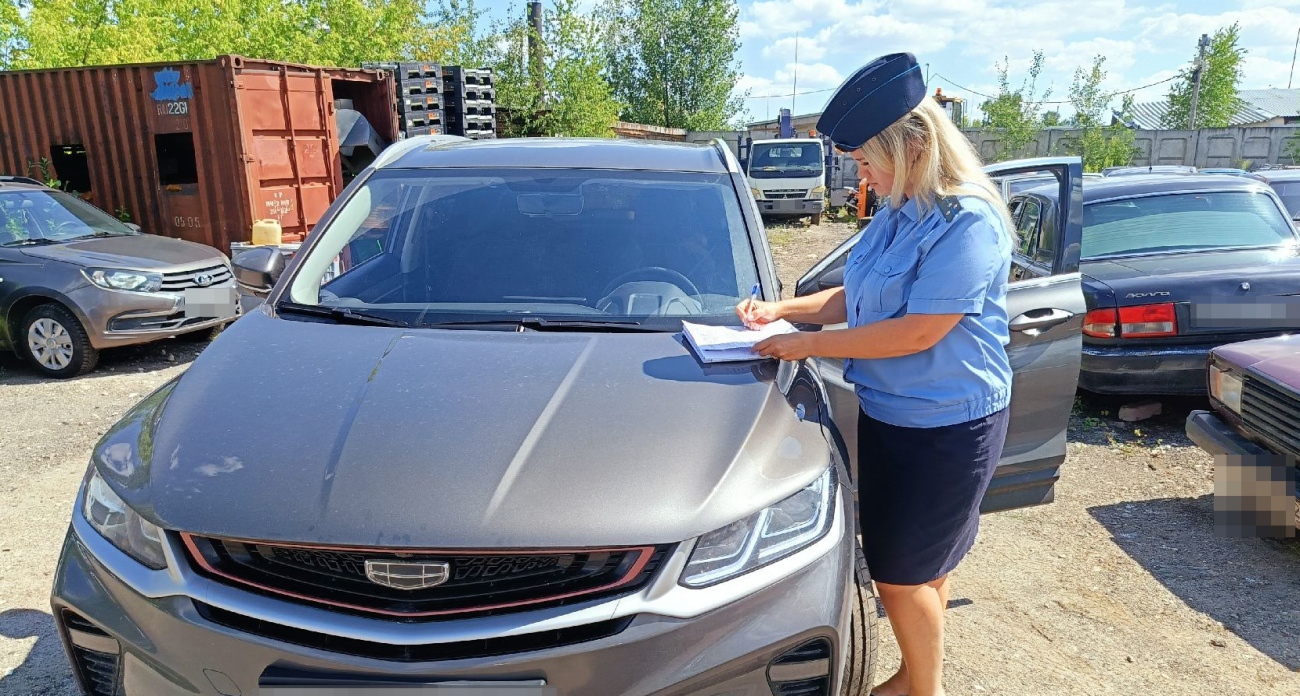 Автомобиль с уголовным прошлым из Борского района стал имуществом государства и направлен в зону СВО