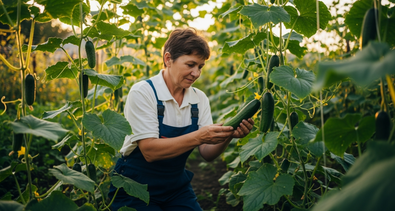 Стакан на ведро воды — и весенние заморозки огурцам не помеха: вырастают сладкими, сочными, хрустящими — словно с юга привезли