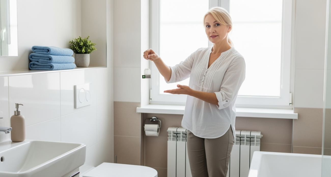 Перед выходом из дома бросаю чайный пакетик в унитаз - полезный трюк от опытной уборщицы