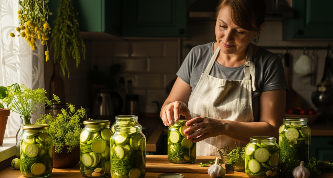 Такие кабачки на зиму сколько ни закрой, всегда будет мало. Банки не успевают остыть, как их уже хотят попробовать