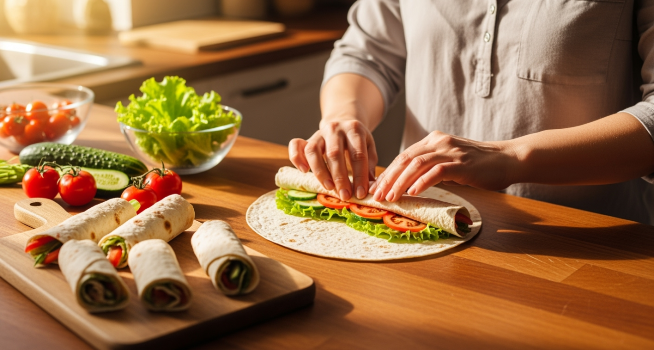 Быстро, просто и очень вкусно: берем лаваш и готовим аппетитные рулетики — исчезнут со стола в один миг