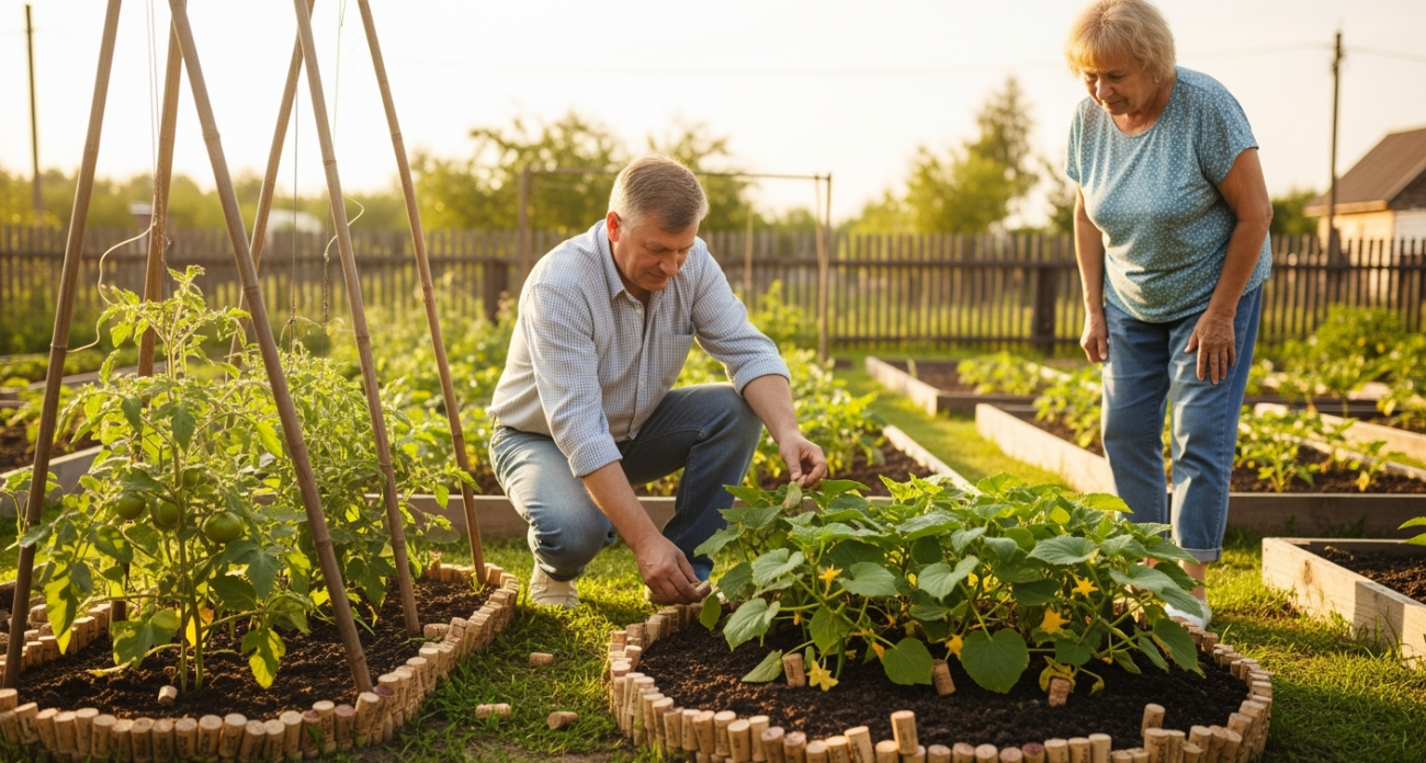 Сосед-дачник разложил винные пробки между грядок: сначала удивлялись, теперь повторяем – странно, но эффективно