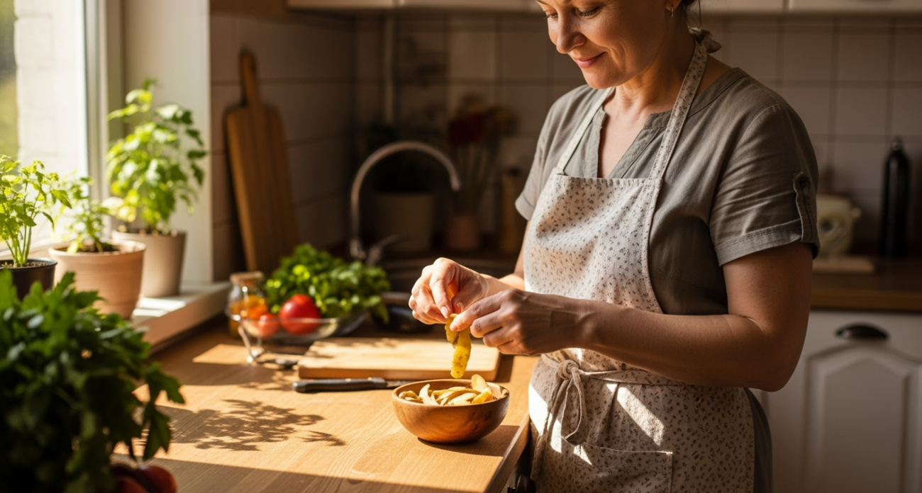 Картофельные очистки не выбрасываю — они стали настоящим сокровищем: вот как их применяю — три лайфхака