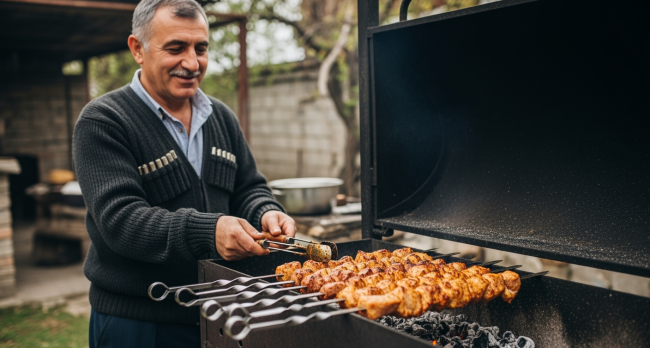 Вот как грузины готовят мясо для шашлыка - забудьте об уксусе, майонезе и соевом соусе. Просто тает во рту
