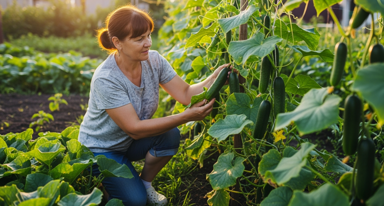 Стакан на ведро воды — и весенние заморозки огурцам не помеха: вырастают сладкими, сочными, хрустящими — словно с юга привезли