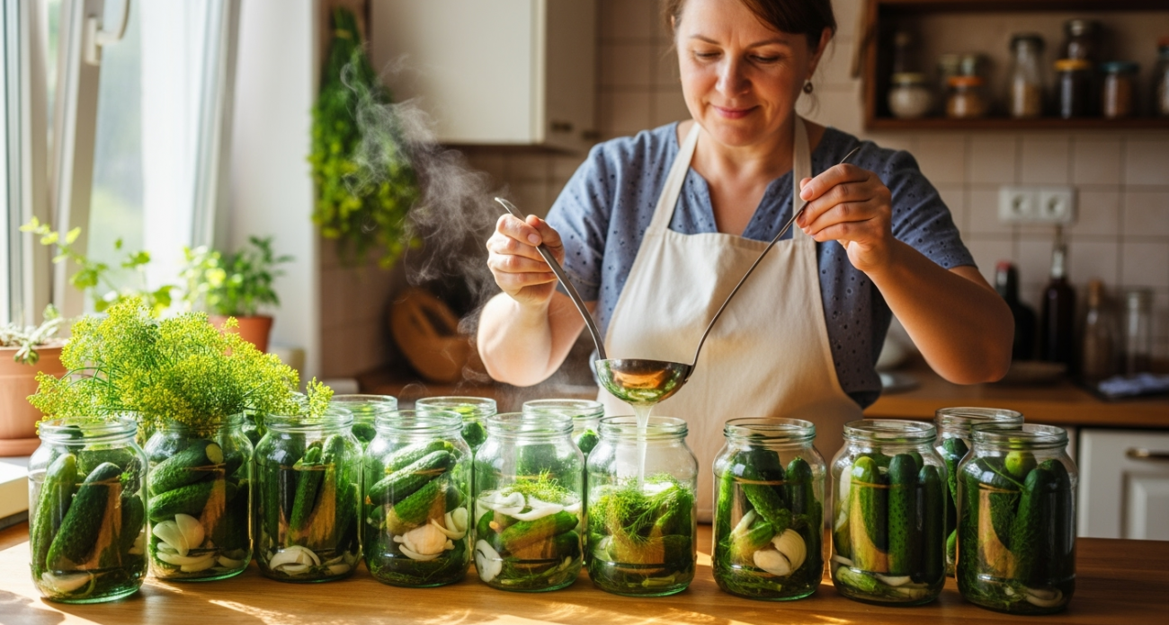 Огурцы на зиму готовлю только так. Не остается даже рассола. Все, кто пробует, просят поделиться рецептом