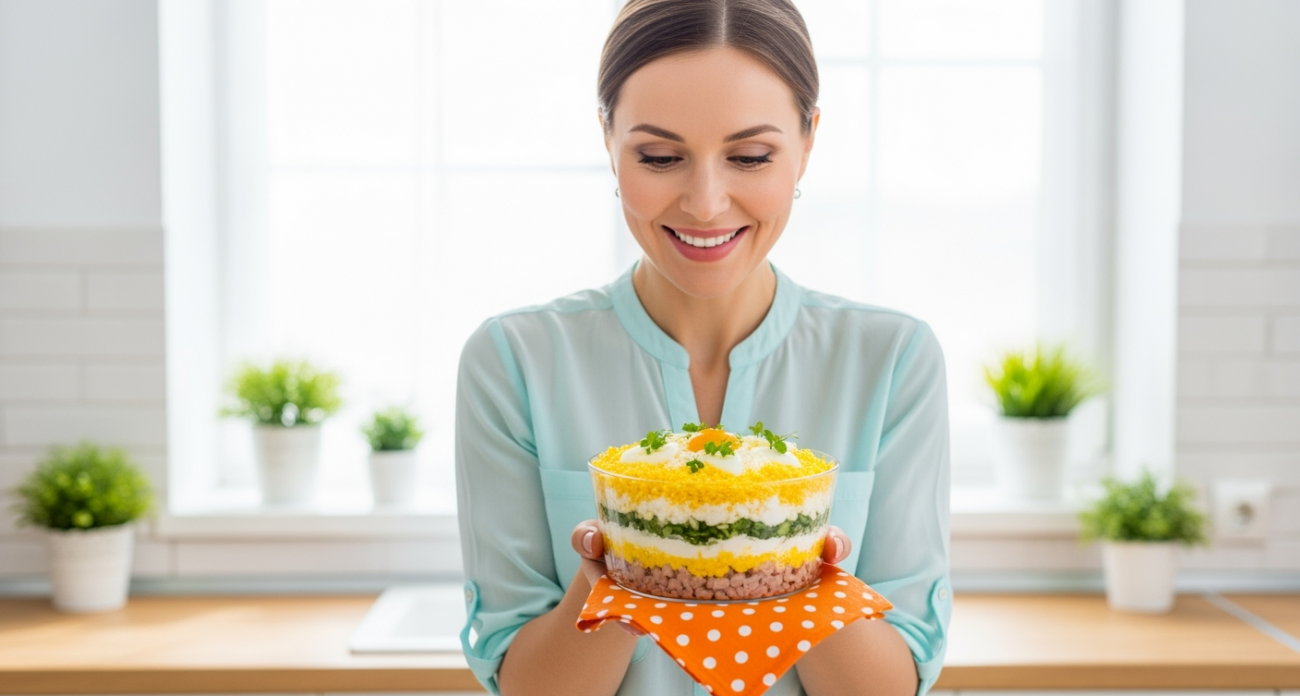 Салат «Галинка»: мои вкусовые рецепторы в полном восторге