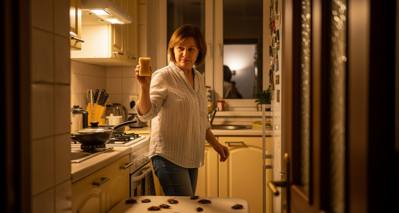 200 тараканов за ночь: обычная губка уничтожает прусаков целыми полчищами — «Дихлофосам» и «Машенькам» пора на покой