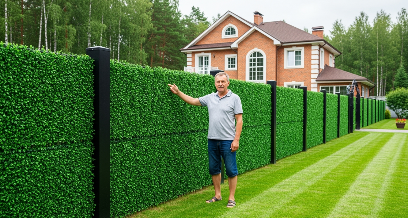 Идеальное ограждение для вашего участка: профлист уходит в прошлое — новый эстетичный способ создать приватность на даче
